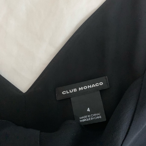 CLUB MONACO silk jumpsuit with pearl detailing - Picture 4 of 4